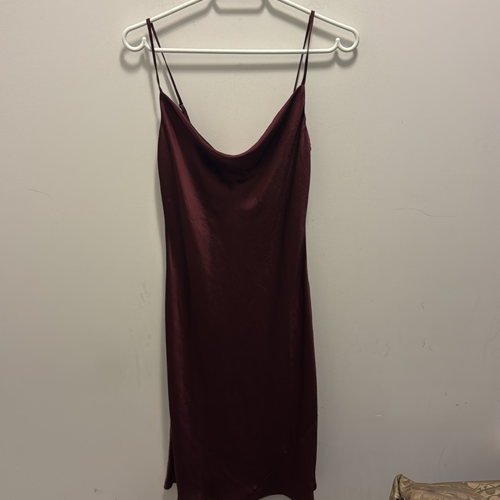 Aritzia | NWT Cowl Neck Slip Dress - Picture 2 of 8